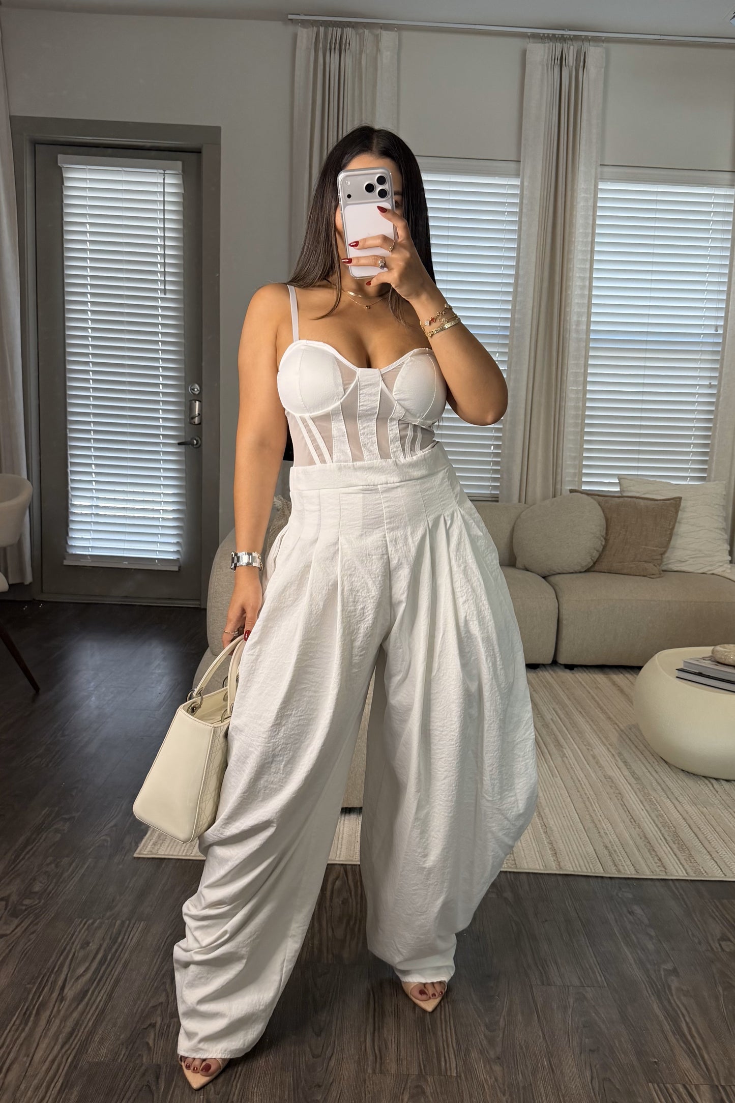 Kailee Jumpsuit white