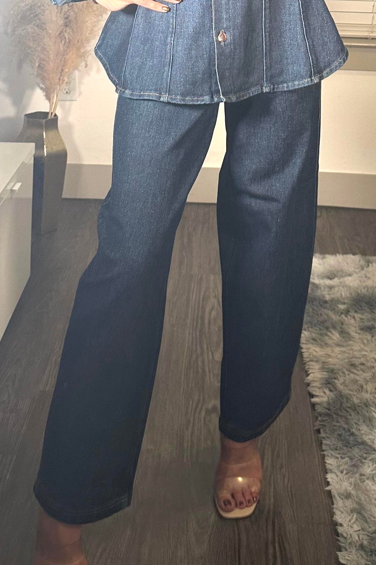 Indigo denim pant