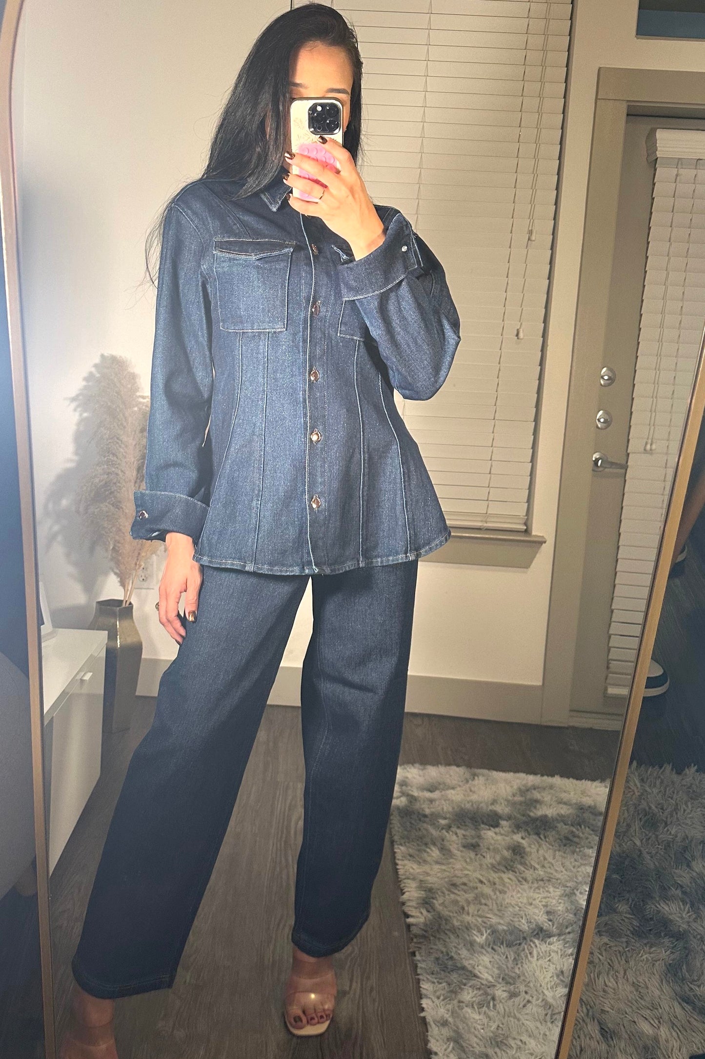 Indigo denim jacket
