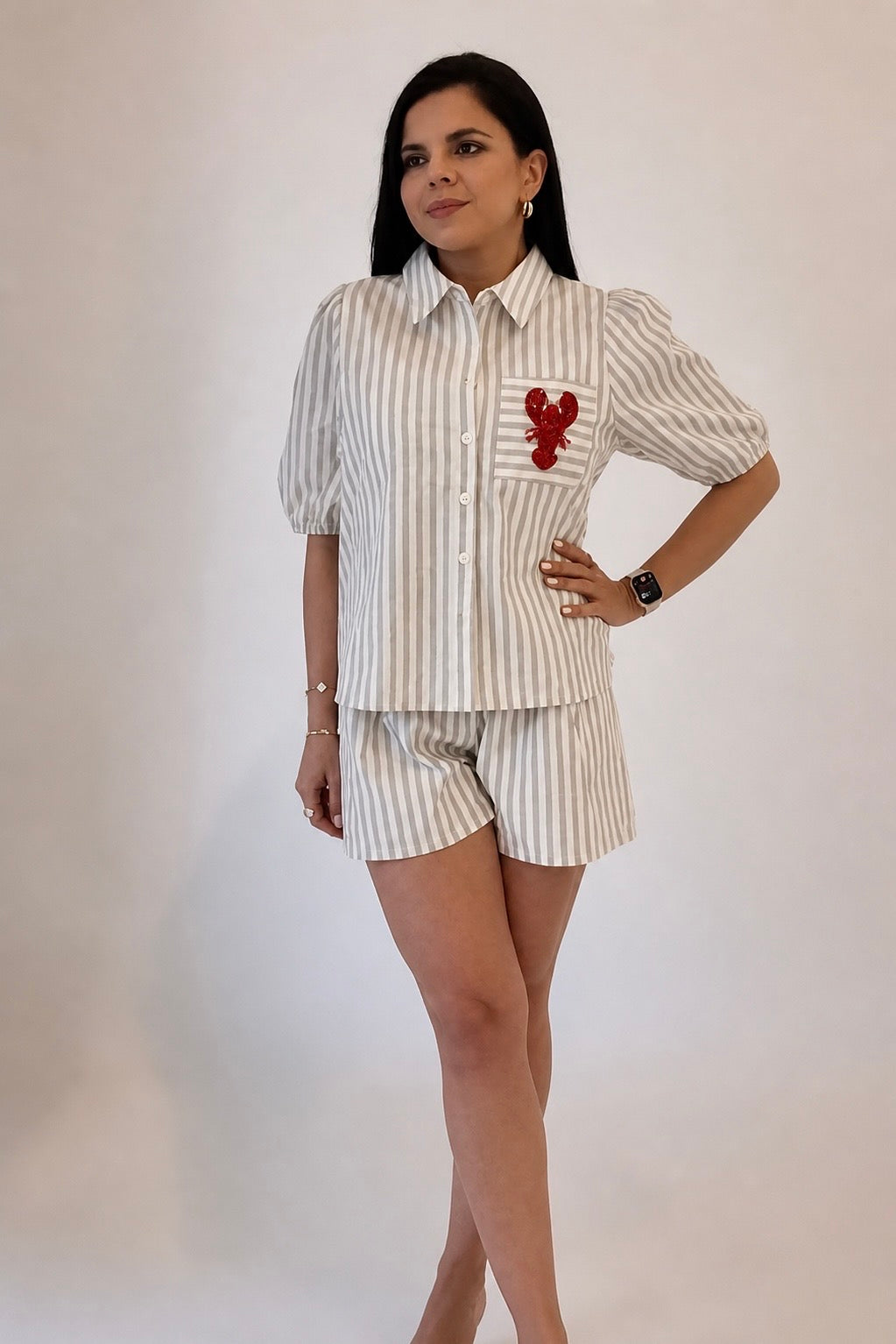 Stripe lobster set