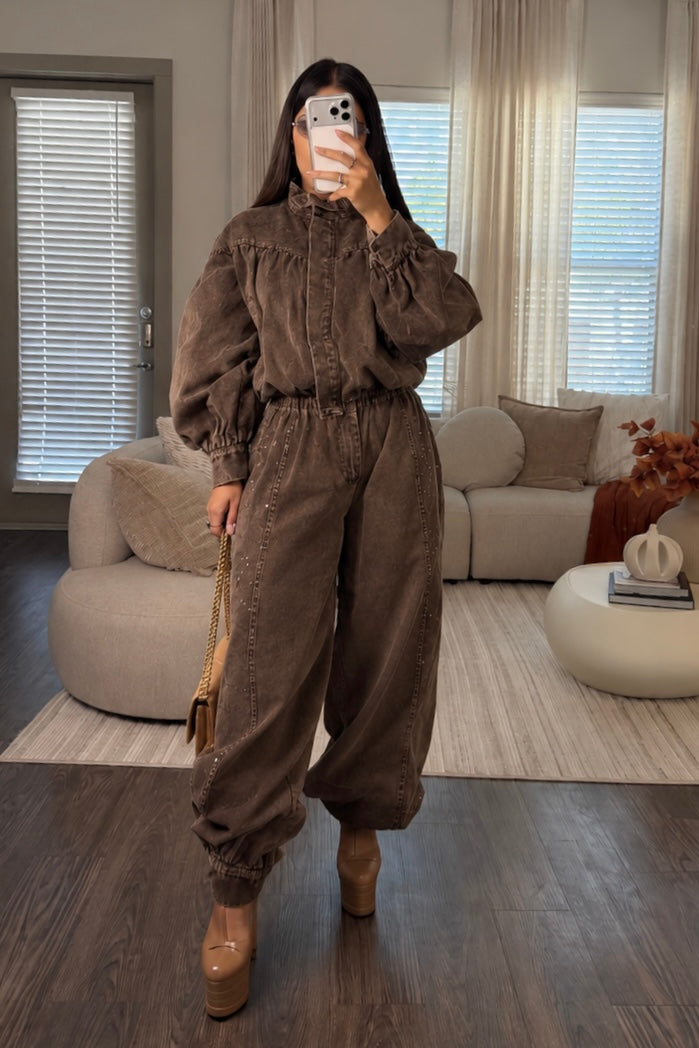 BOOM maxi studded set