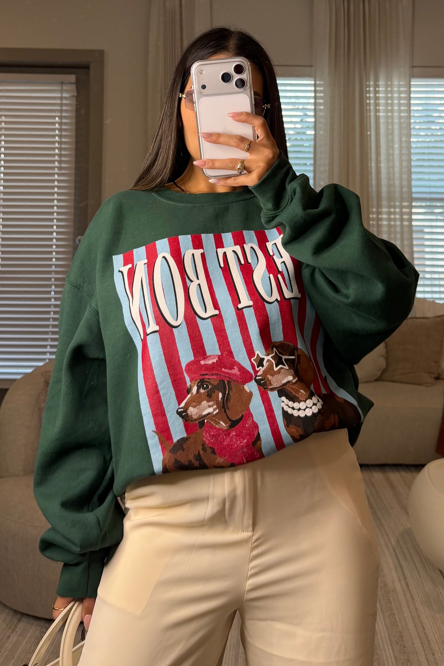 Doggi green Sweater