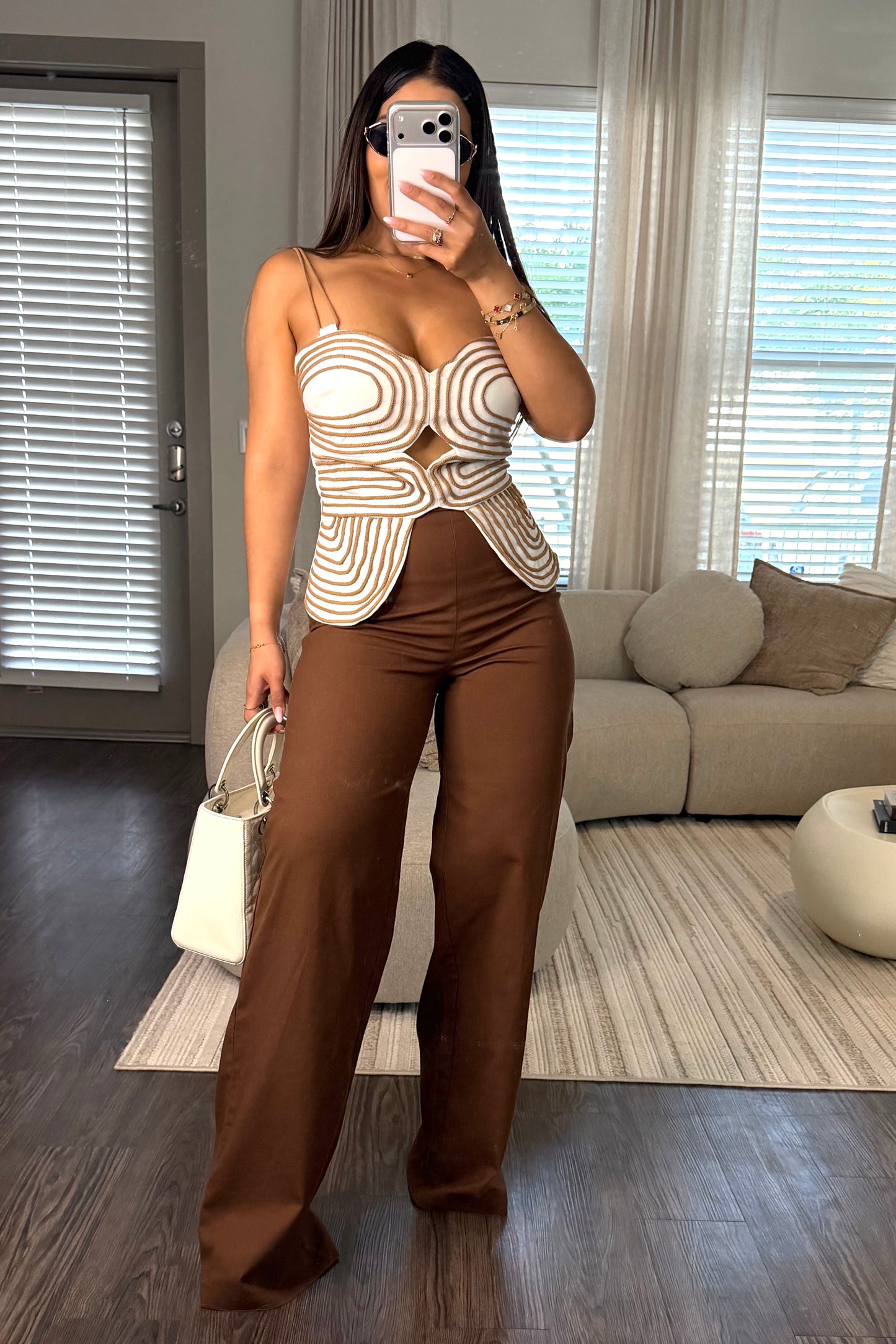 Bli brown maxi set