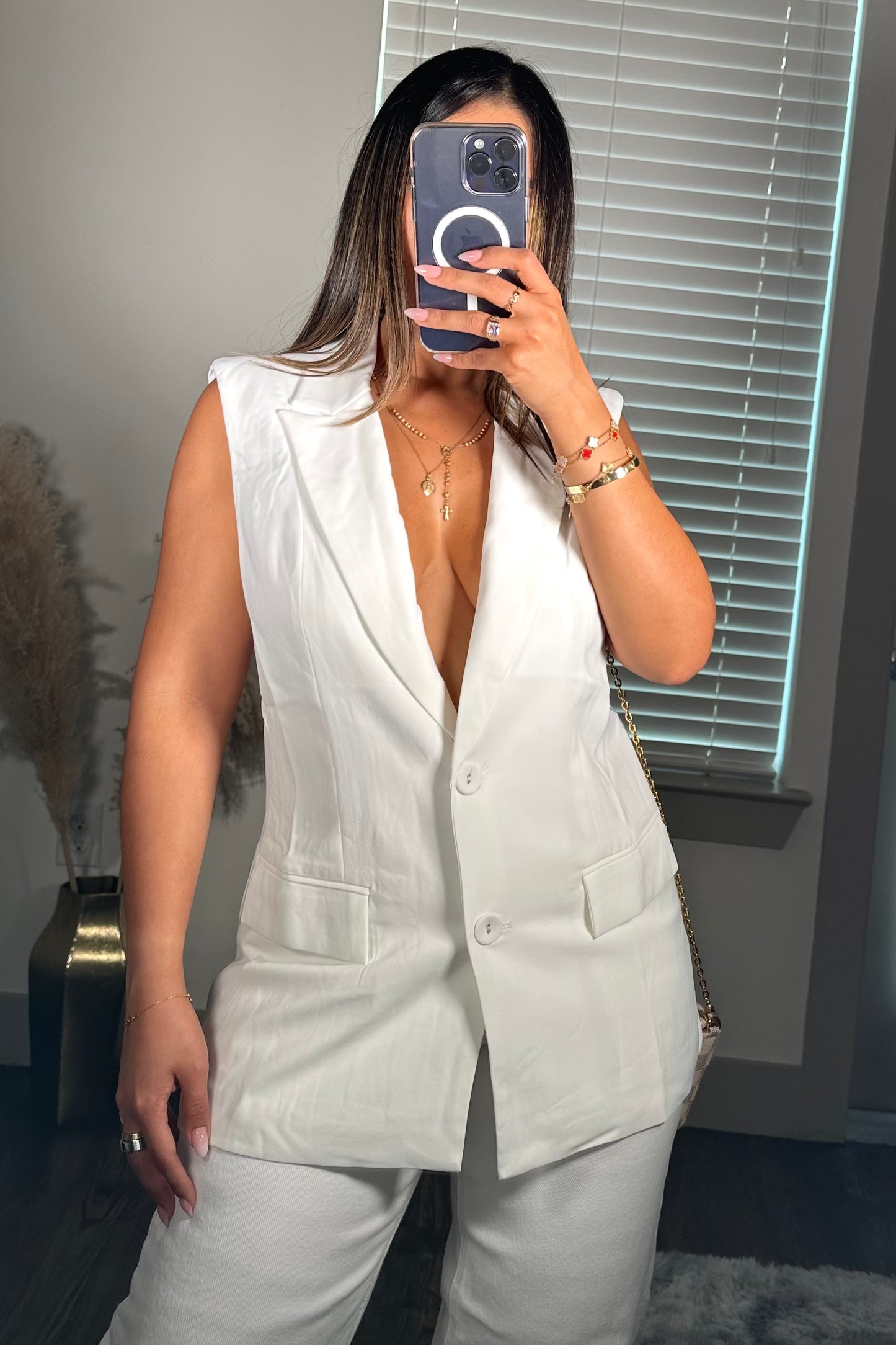 Tai vest blazer