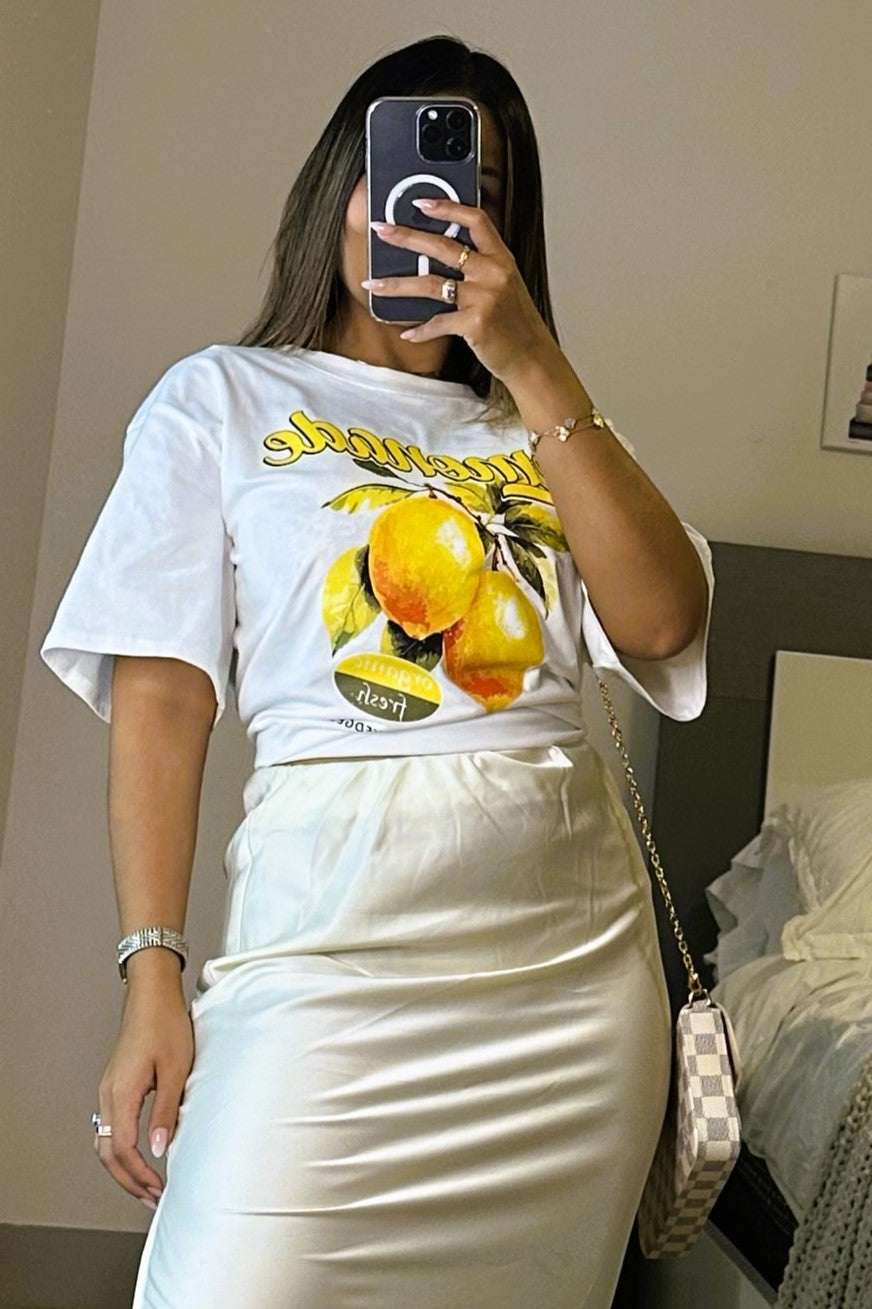 Lemonade oversize top