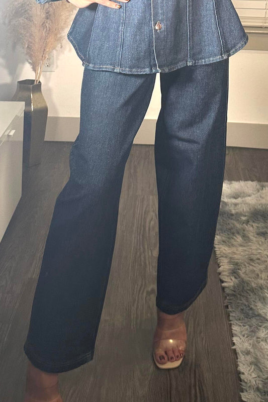 Indigo denim pant