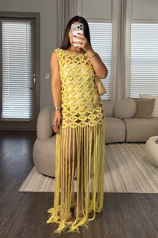 Maxi Coverup pearl yellow