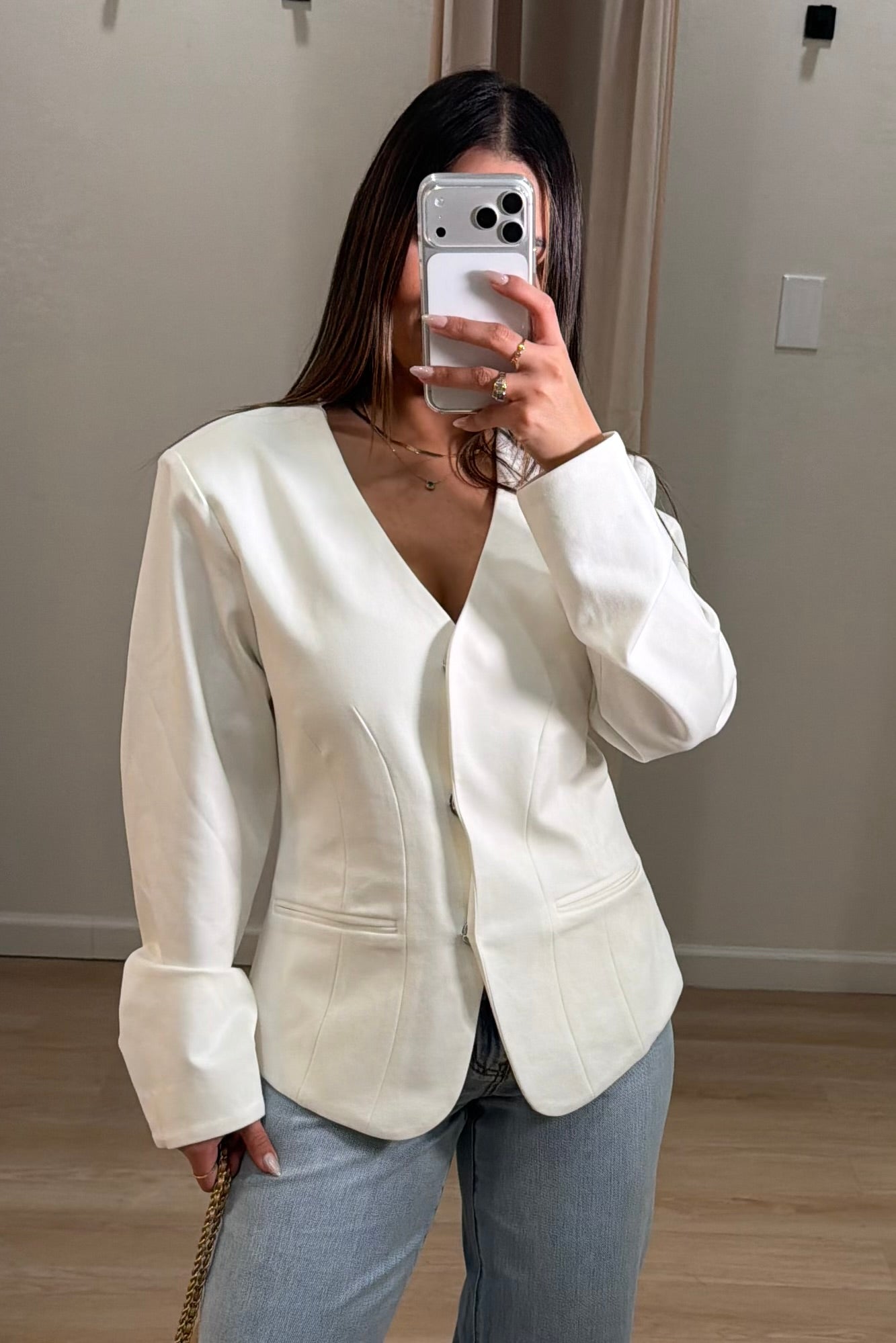 Fitted Ponte Blazer
