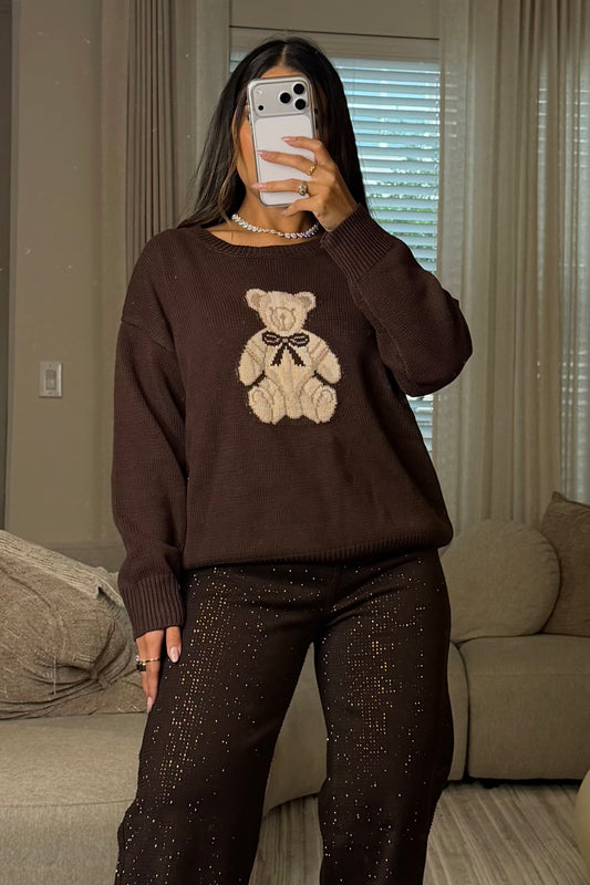 GINA bear sweater