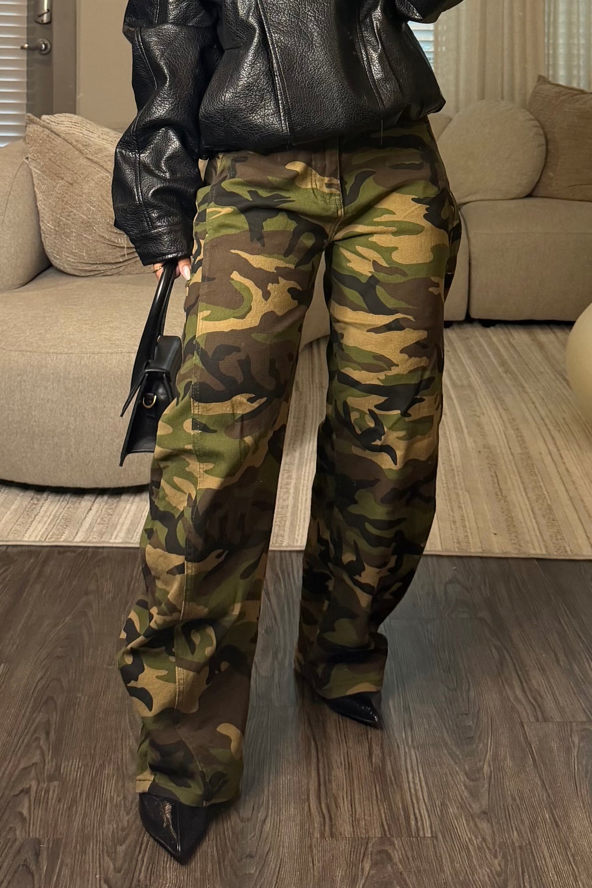 Liz Camo print Pant