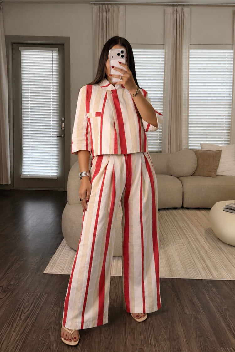 Red Stripe pant (ONLY PANT)