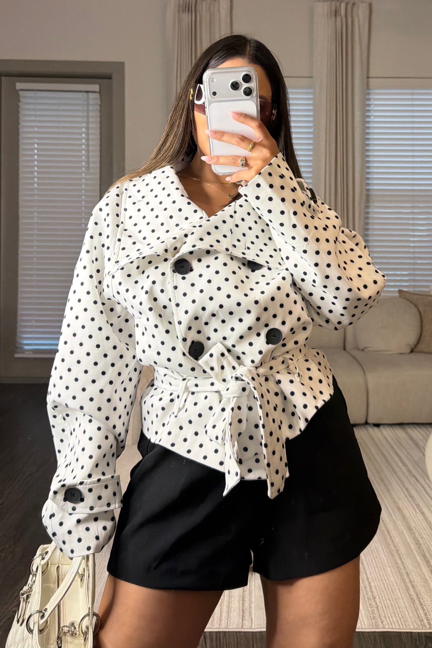 Dots Jackets whiteblack