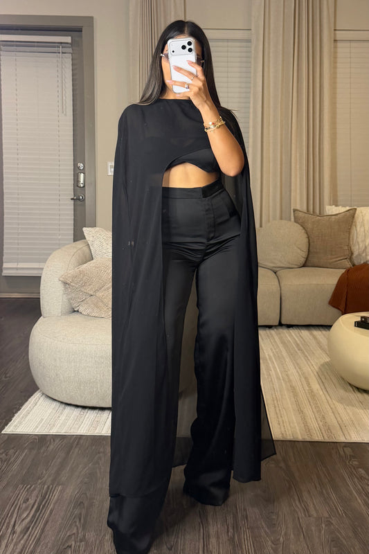 Bli three pieces black set