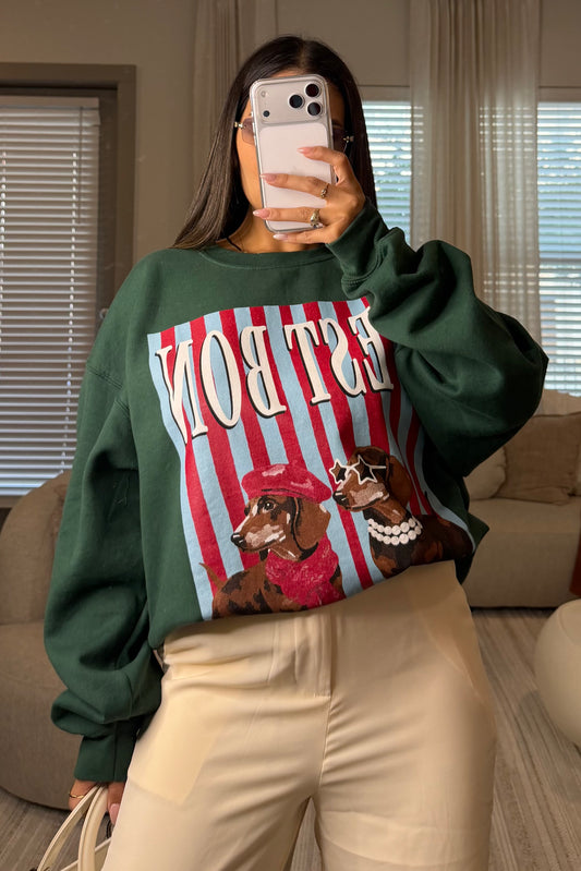 Doggi green Sweater