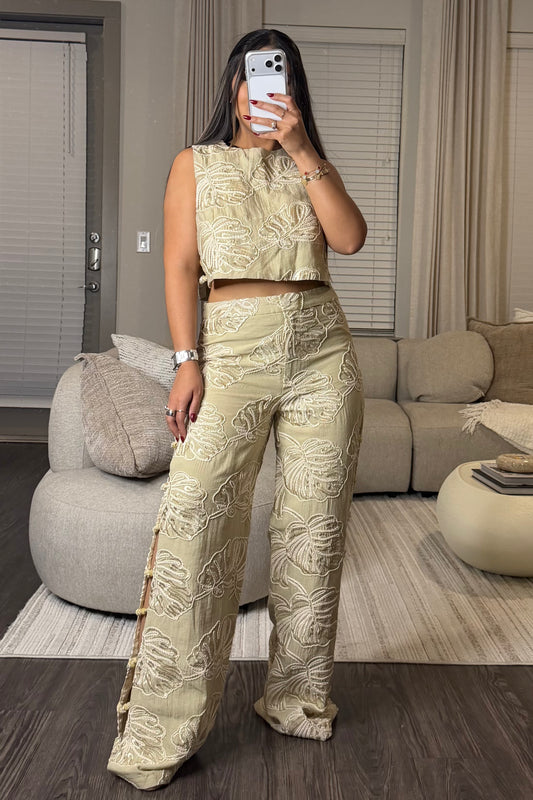 Jackie taupe set