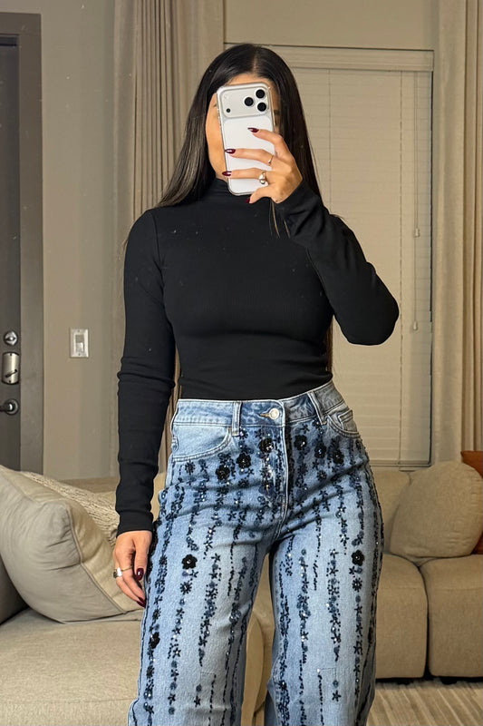 top long black