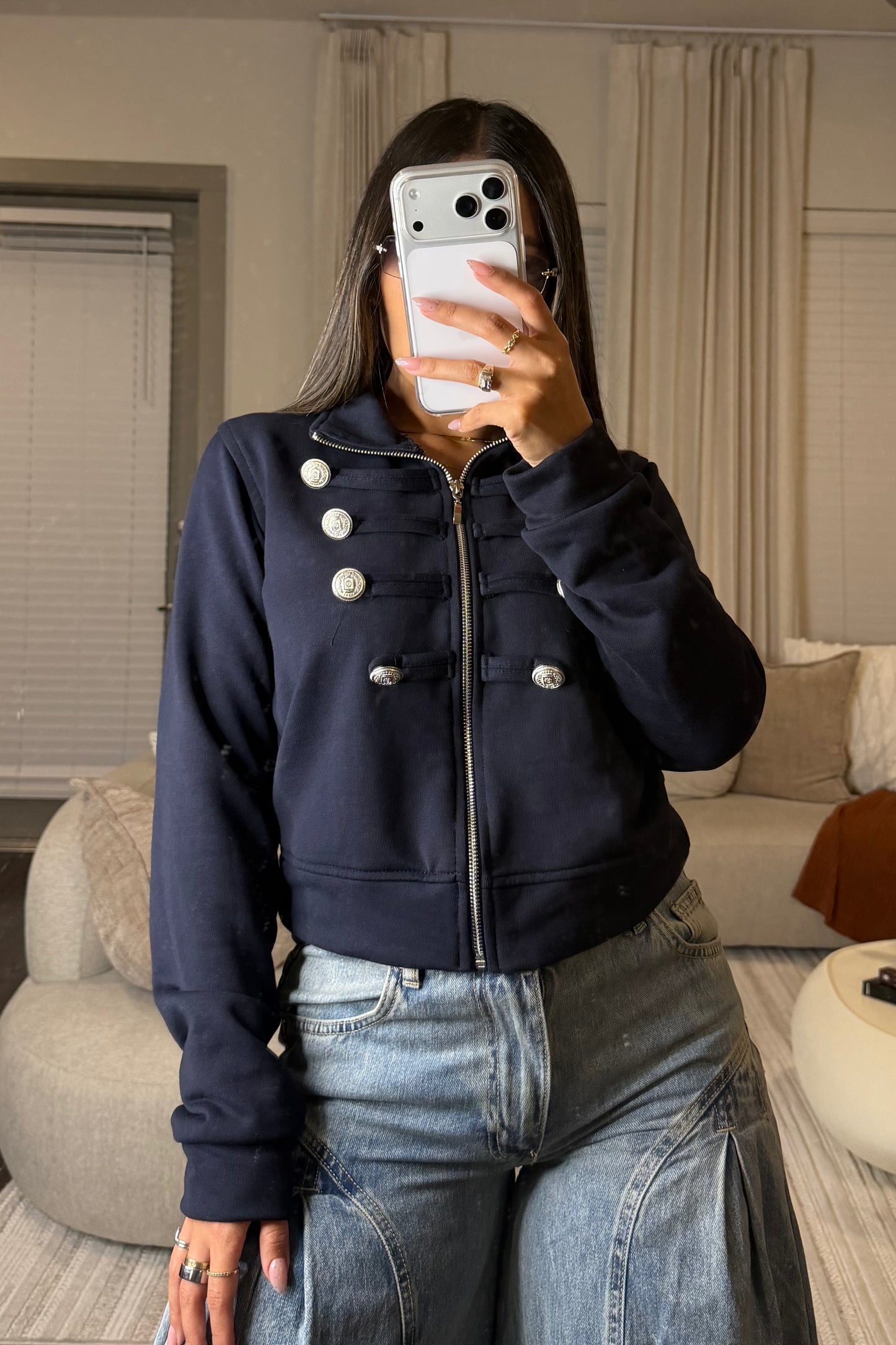 Napoleon confy sweater navy