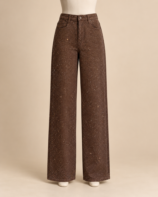 Brown maxi pant