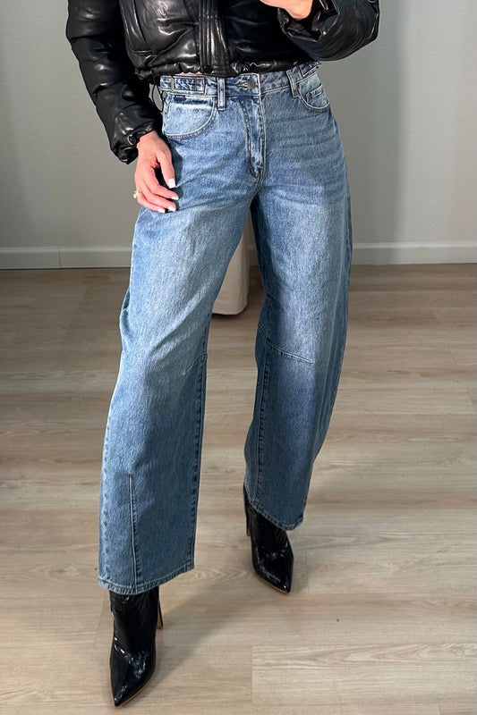 Mid waisted Barrel medium